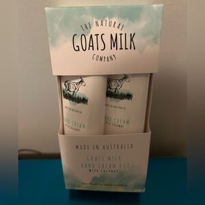 Goats Milk w/ coconut hand cream duo